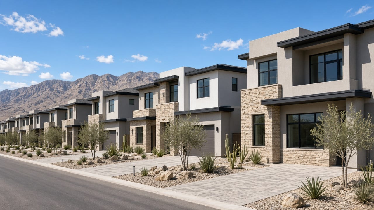 New Construction Sales & Leasing in Skye Canyon Las Vegas NV 89166
